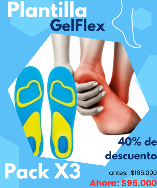 3 Pares Plantillas4 X $95.000
